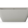 PAA QUADRO WALL Vorwand-Badewanne aus Silkstone 160,5x76 cm, matt – 3