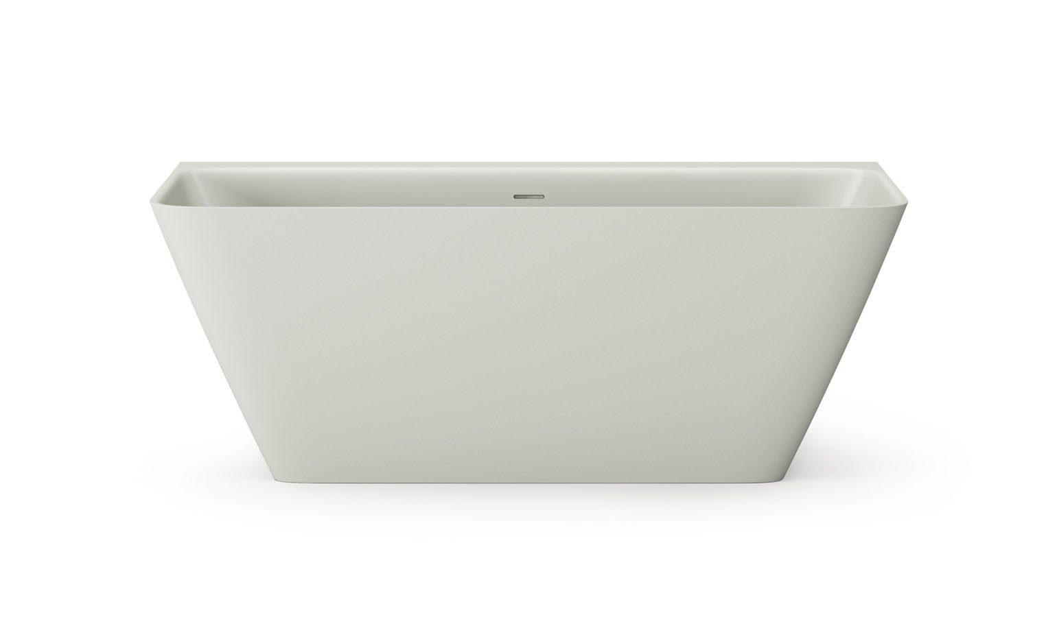 PAA QUADRO WALL Vorwand-Badewanne aus Mineralguss 160,5x76 cm, glänzend – 3