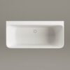 PAA QUADRO WALL Vorwand-Badewanne aus Silkstone 160,5x76 cm, matt – 7