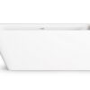 Nurgavann PAA QUADRO CORNER A 160×75 cm, vasakpoolne, matt Silkstone PAA QUADRO CORNER A Eckbadewanne aus Silkstone 160x75 cm, links, matt