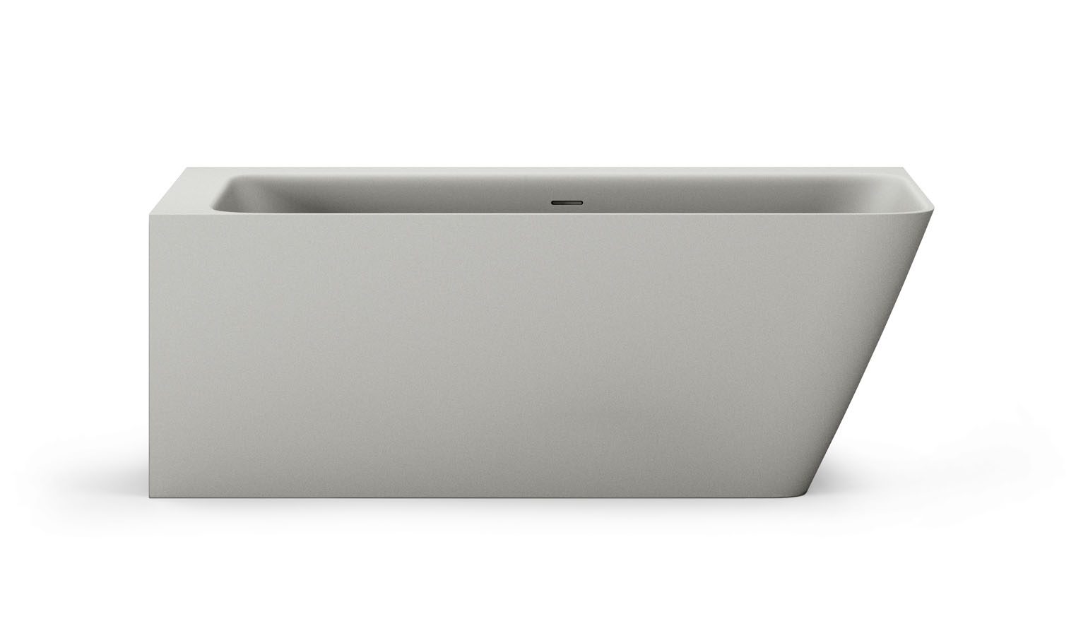 PAA QUADRO CORNER D Eckbadewanne aus Silkstone 160x75 cm, rechts, matt – 3