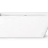 Nurgavann PAA QUADRO CORNER D 160×75 cm, parempoolne, matt Silkstone PAA QUADRO CORNER D Eckbadewanne aus Silkstone 160x75 cm, rechts, matt