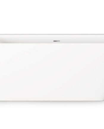 PAA QUADRO CORNER D Eckbadewanne aus Silkstone 160x75 cm, rechts, matt