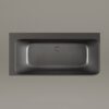 Must nurgavann PAA QUADRO CORNER D 160×75 cm, parempoolne, Graphite, matt 5 PAA QUADRO CORNER D Schwarze Eckbadewanne Graphite, matt 160x75 cm, rechts – 5