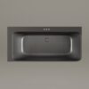 Must nurgavann PAA QUADRO CORNER D 160×75 cm, parempoolne, Graphite, matt 3 PAA QUADRO CORNER D Schwarze Eckbadewanne Graphite, matt 160x75 cm, rechts – 3