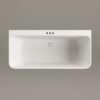 PAA QUADRO WALL Vorwand-Badewanne aus Silkstone 160,5x76 cm, matt – 6