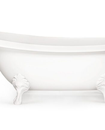 PAA VICTORIA Badewanne mit Füssen aus Silkstone 170x83 cm, matt