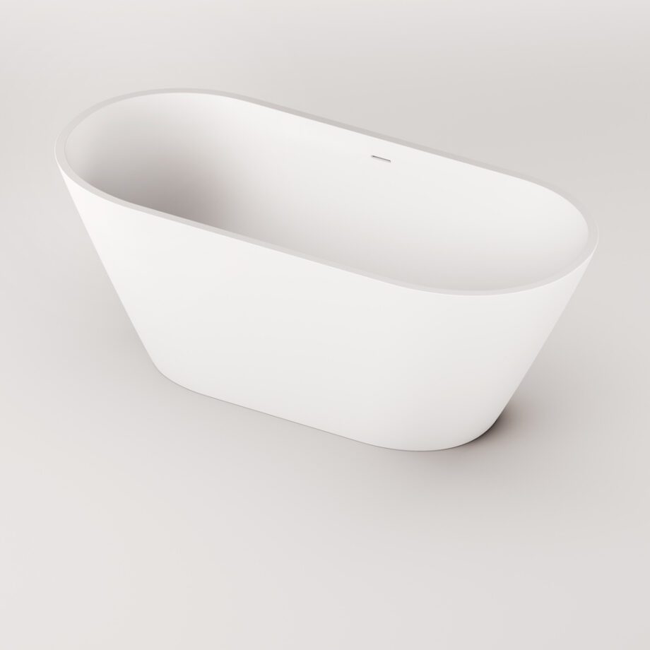 Eraldiseisev kivivann PAA DECO NUDO 166×72,5 cm, matt Silkstone 9 PAA DECO NUDO schwarze freistehende Badewanne Graphite, matt 166x72,5 cm – 6