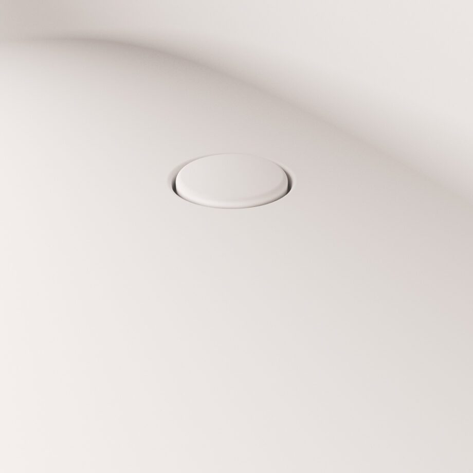 Eraldiseisev kivivann PAA DOLCE 180×90 cm, matt Silkstone 7 Freistehende Badewanne PAA DOLCE 180x90 cm, Silkstone – 7
