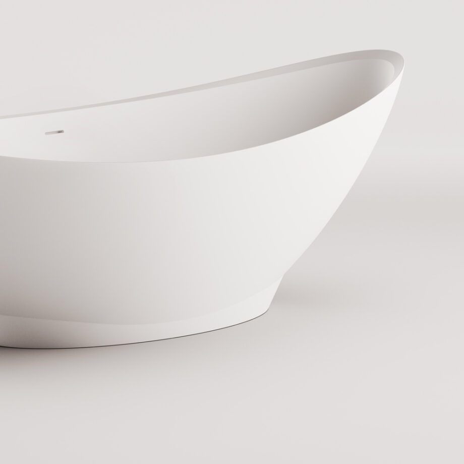 Eraldiseisev kivivann PAA FELICE 194,5×83 cm, matt Silkstone 12 Freistehende Badewanne PAA FELICE 194,5x83 cm, Silkstone – 12