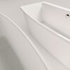 Eraldiseisev kivivann PAA STEP 170×89 cm, läikiv kivimass 13 Freistehende Badewanne PAA STEP 170x89 cm, Mineralguss – 13