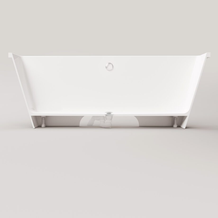 Eraldiseisev kivivann PAA STEP 170×89 cm, läikiv kivimass 11 Freistehende Badewanne PAA STEP 170x89 cm, Mineralguss – 11