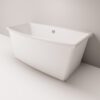 Eraldiseisev kivivann PAA STEP 170×89 cm, läikiv kivimass 14 Freistehende Badewanne PAA STEP 170x89 cm, Mineralguss – 14