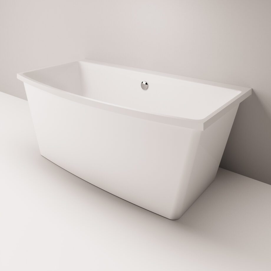 Eraldiseisev kivivann PAA STEP 170×89 cm, läikiv kivimass 14 Freistehende Badewanne PAA STEP 170x89 cm, Mineralguss – 14