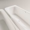 Sisseehitatav kivivann PAA SMART 170 AD 170×75 cm, ümarad nurgad A ja D, läikiv kivimass 8 PAA SMART 170 AD Einbau-Badewanne aus Mineralguss 170x75 cm, abgerundete Ecken A und D, glänzend – 8