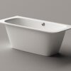 Sisseehitatav kivivann PAA SMART 170 D 170×75 cm, ümar nurk D, läikiv kivimass 10 PAA SMART 150 D Einbau-Badewanne aus Mineralguss 150x75 cm, abgerundete Ecke D, glänzend – 10