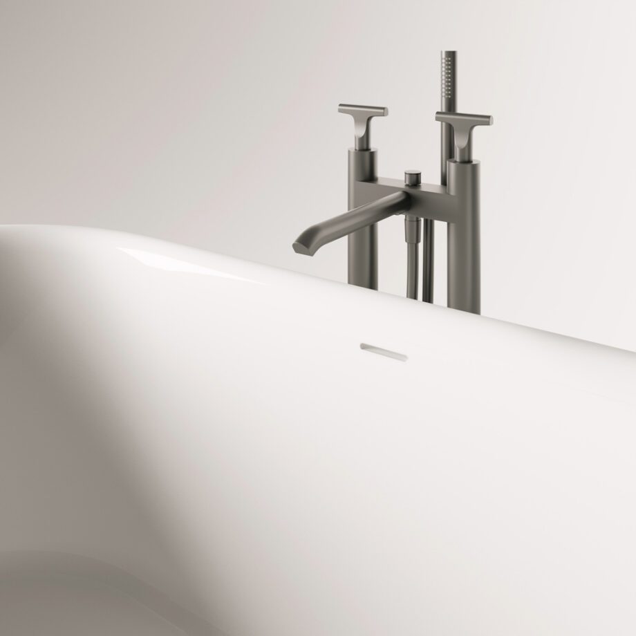Eraldiseisev kivivann PAA STORIA 167×72,5 cm, läikiv kivimass 7 Freistehende Badewanne PAA STORIA 167x72,5 cm, Mineralguss – 7