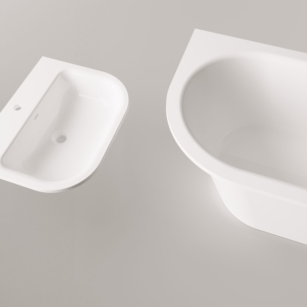 Einbau-Badewanne PAA VARIO M A 158x75 cm, Mineralguss – 4