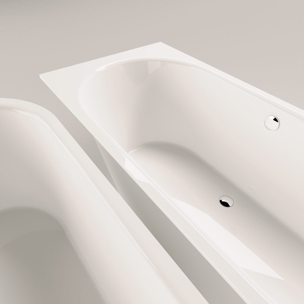Einbau-Badewanne PAA VARIO XL CD 180x80 cm, Mineralguss – 5