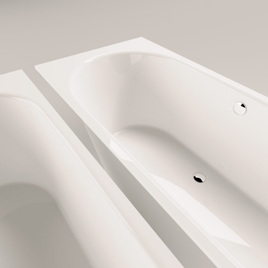 Sisseehitatav kivivann PAA VARIO XL 185×80 cm, läikiv kivimass 5 Einbau-Badewanne PAA VARIO XL 185x80 cm, Mineralguss – 5