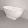 Sisseehitatav kivivann PAA VERSO AD 170×75 cm, ümarad nurgad A ja D, läikiv kivimass 4 PAA VERSO AD Einbau-Badewanne aus Mineralguss 170x75 cm, abgerundete Ecken A und D, glänzend – 4