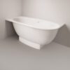 Sisseehitatav kivivann PAA VERSO D 170×75 cm, ümar nurk D, läikiv kivimass 4 Einbau-Badewanne PAA VERSO D 170x75 cm, Mineralguss – 4