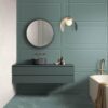 abk-boiserie-green-interjoor-1 Keramische Wandfliese mit Relief ABK Boiserie Green, 60x120 cm, 8,5 mm, matt – 2