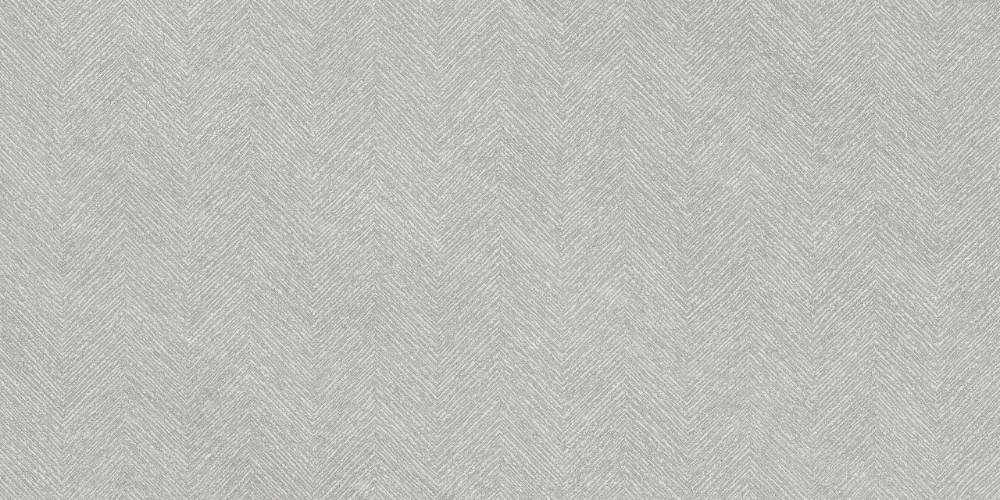 Dekorfliese in Steinoptik ABK Cliff Chevron Ash, 60x120 cm, 8,5 mm, Fischgrät-3D-Relief, matt