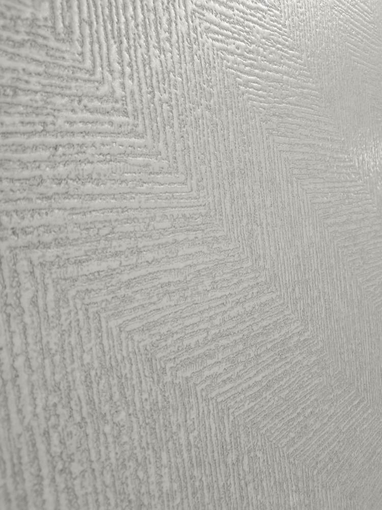 Dekorfliese in Steinoptik ABK Cliff Chevron Ash, 60x120 cm, 8,5 mm, Fischgrät-3D-Relief, matt