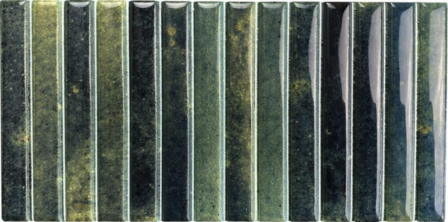 Keramikmosaik Dune Kit-Kat Grass Glossy, 11,5x23,1 cm, 8 mm