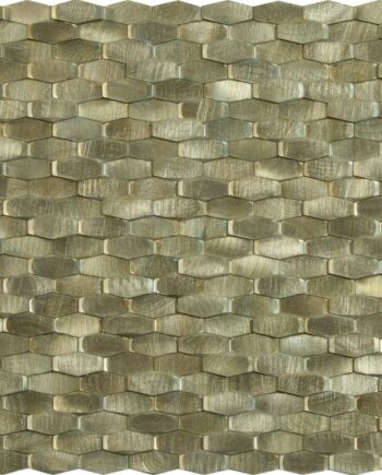 Metallmosaik Dune Halley Gold, 28,4x30 cm, 5 mm