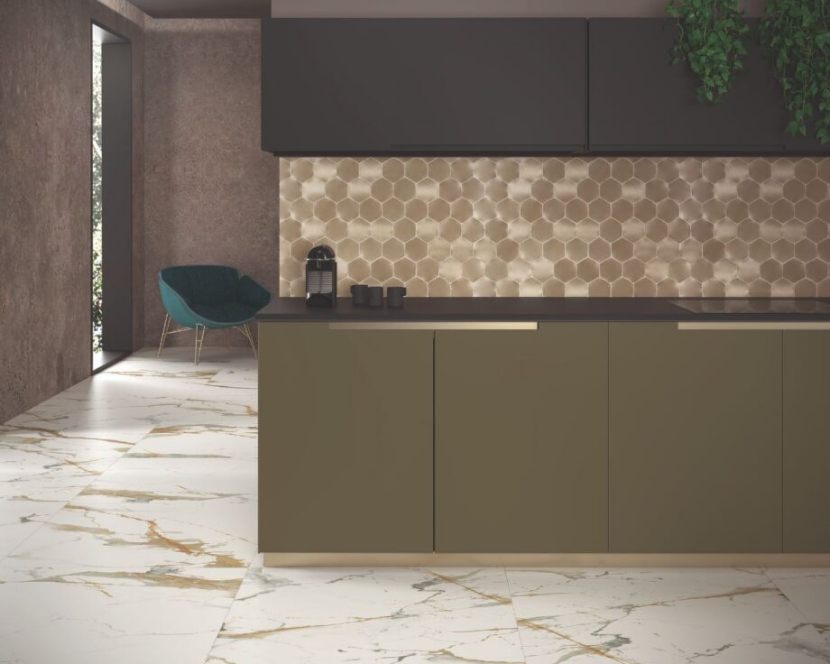 Metallmosaik Dune Icon Gold, 28x16,2 cm, 4 mm – 2