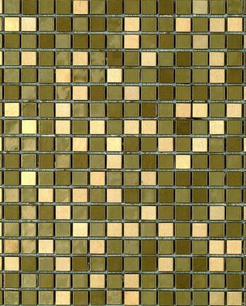 Metallmosaik Dune Metalic Gold, 30,1x30,1 cm, 8 mm