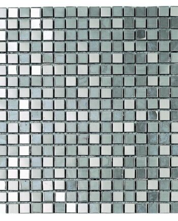 Metallmosaik Dune Metalic Silver, 30,1x30,1 cm, 8 mm