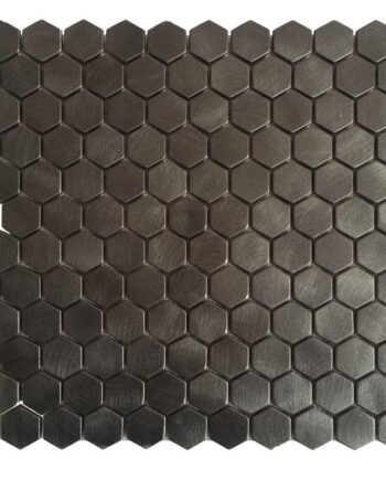 Metallmosaik Dune Reflections Gunmetal, 29x30,5 cm, 8 mm