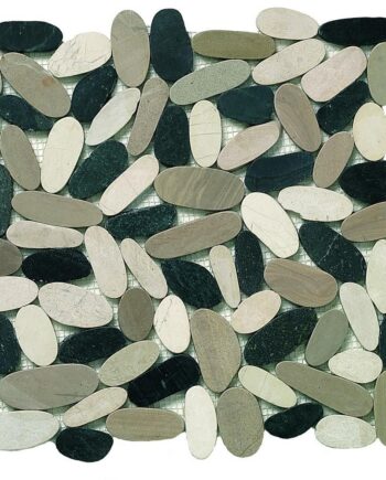Natursteinmosaik Dune Pebbles Light, 30,5x31,5 cm, 8 mm