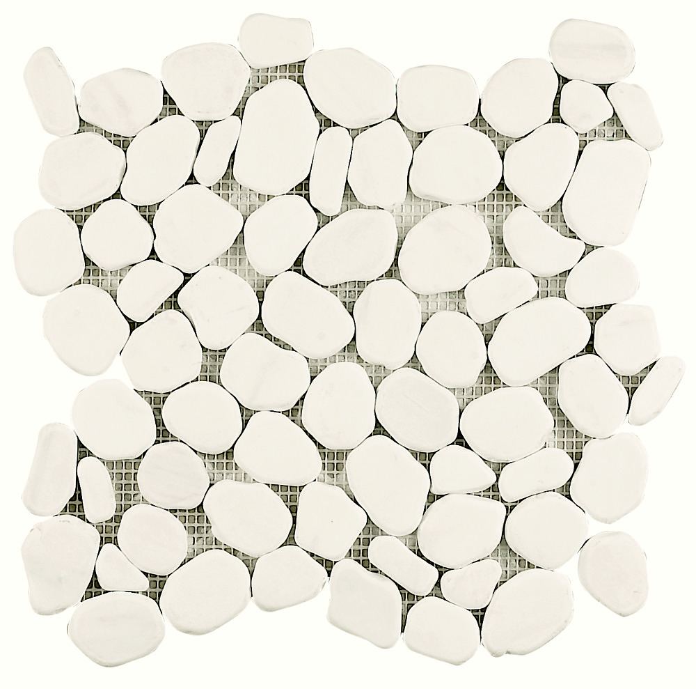 Natursteinmosaik Dune Rio Carrara, 26x26 cm, 10 mm