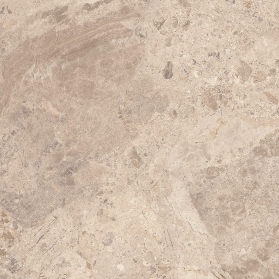 Kivimustriga keraamiline põrandaplaat ABK Era Blooming Taupe, 80×80 cm, 8,5 mm, matt (naturale) Feinsteinzeug Fliese in Steinoptik ABK Era Blooming Taupe, 80x80 cm, 8,5 mm, natur matt