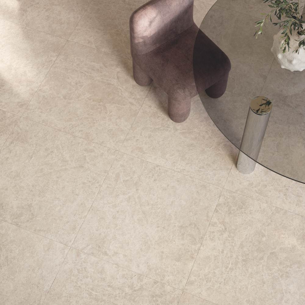 Feinsteinzeug Fliese in Steinoptik ABK Era Delicate Beige, 60x120 cm, 8,5 mm, natur matt, rutschhemmend R11 – 4