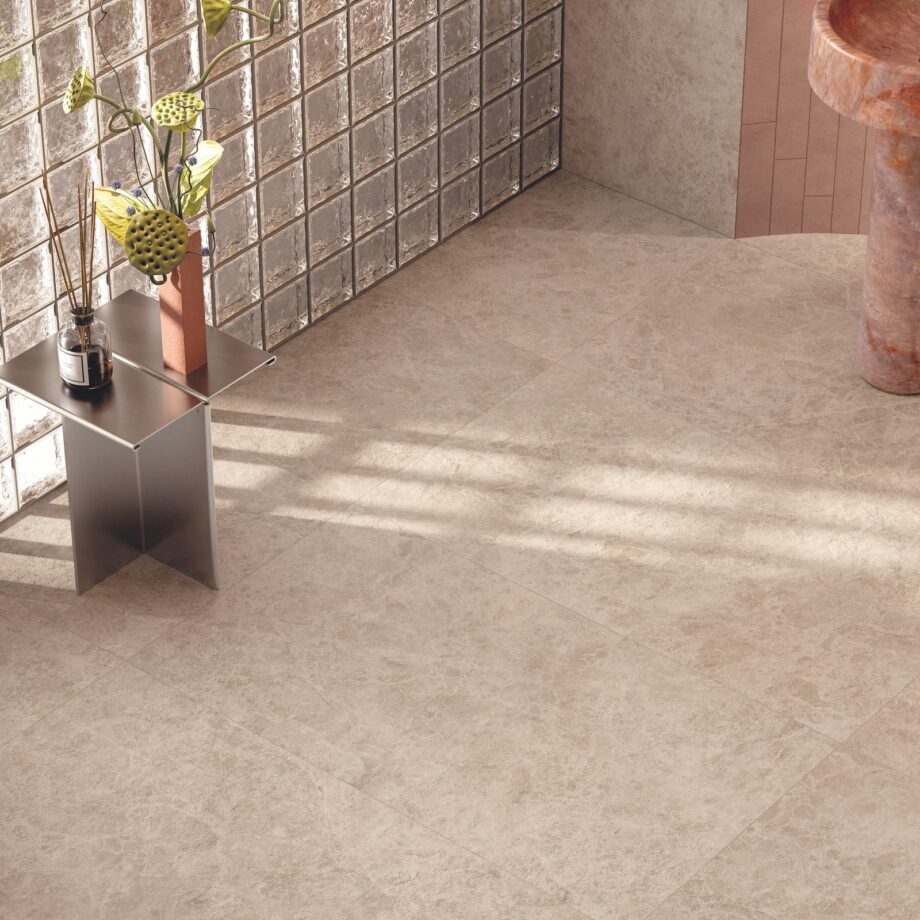 Kivimustriga keraamiline põrandaplaat ABK Era Delicate Taupe, 60×120 cm, 8,5 mm, matt (naturale) Feinsteinzeug Fliese in Steinoptik ABK Era Delicate Taupe, 60x120 cm, 8,5 mm, natur matt – 3