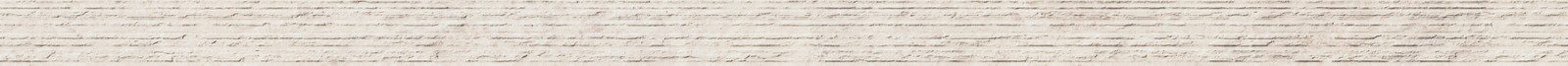 Feinsteinzeug Dekorleiste in Steinoptik ABK Era Groove Ivory, 5x120 cm, 8,5 mm, strukturiert, matt