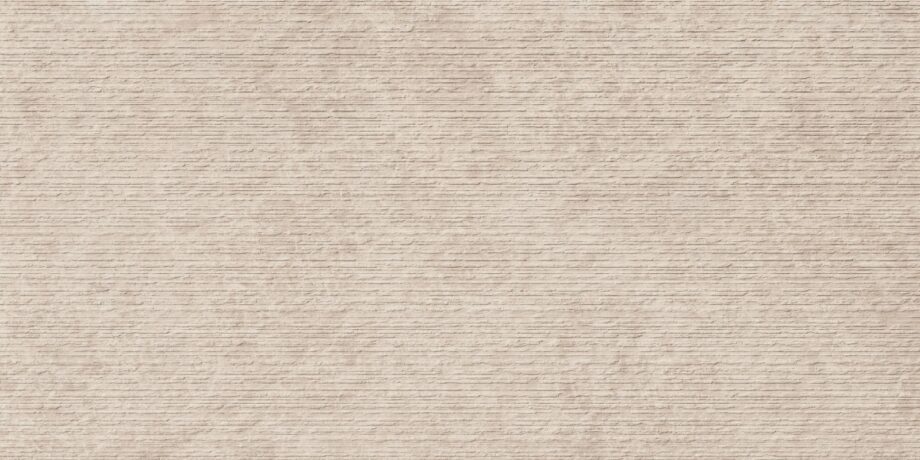 Kivimustriga keraamiline dekoorplaat ABK Era Groove Taupe, 60×120 cm, 8,5 mm, reljeefne, matt Feinsteinzeug Dekorfliese in Steinoptik ABK Era Groove Taupe, 60x120 cm, 8,5 mm, strukturiert, matt