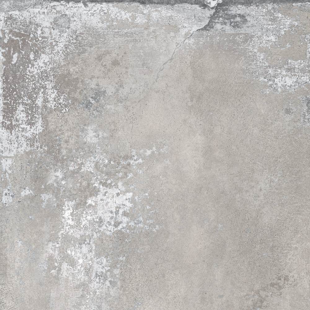 Feinsteinzeug Fliese in Betonoptik ABK Ghost Grey, 60x60 cm, 8,5 mm, natur matt, rutschhemmend R10