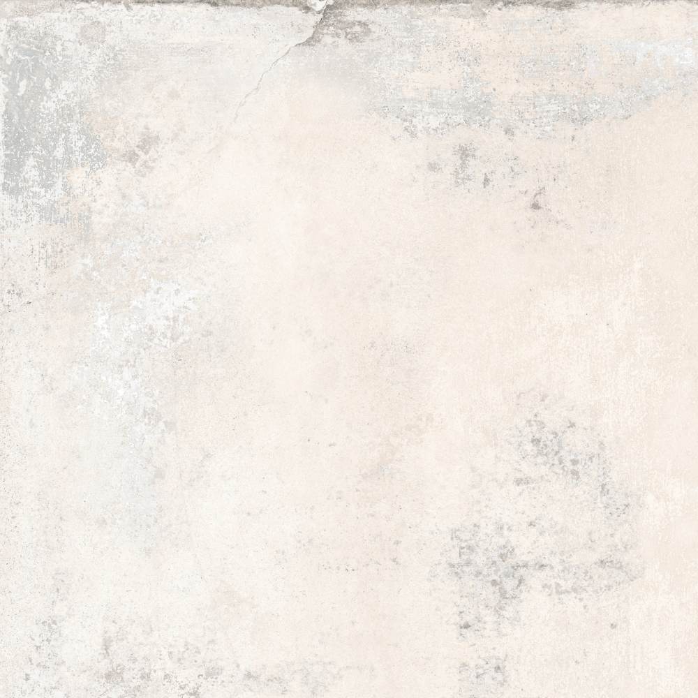 Feinsteinzeug Fliese in Betonoptik ABK Ghost Ivory, 90x90 cm, 8,5 mm, natur matt, rutschhemmend R10