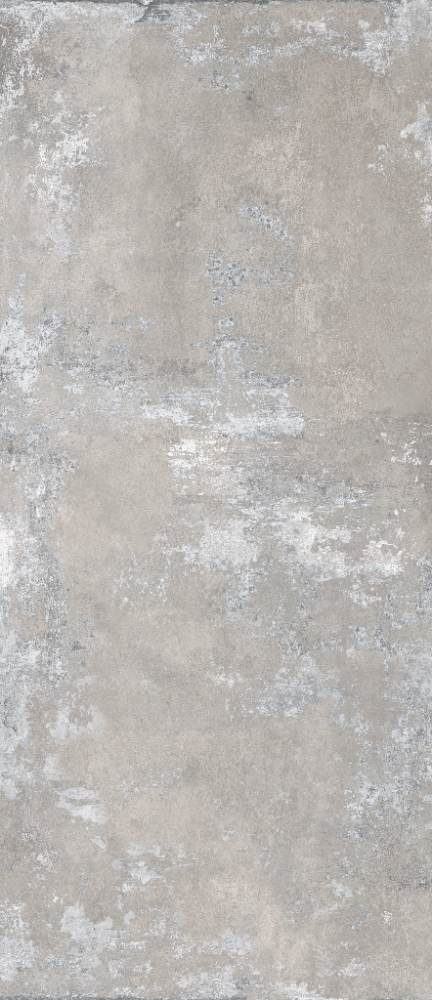 Feinsteinzeug Grossformatplatte in Betonoptik ABK Ghost Grey, 120x280 cm, 6 mm, natur matt, rutschhemmend R10
