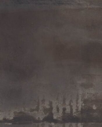 Bodenfliese in Metalloptik ABK Interno 9 Dark, 60x120 cm, 8,5 mm, natur matt, rutschhemmend R10