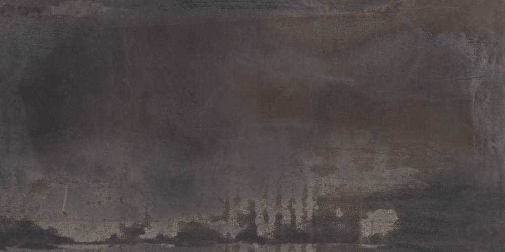 Bodenfliese in Metalloptik ABK Interno 9 Dark, 60x120 cm, 8,5 mm, natur matt, rutschhemmend R10