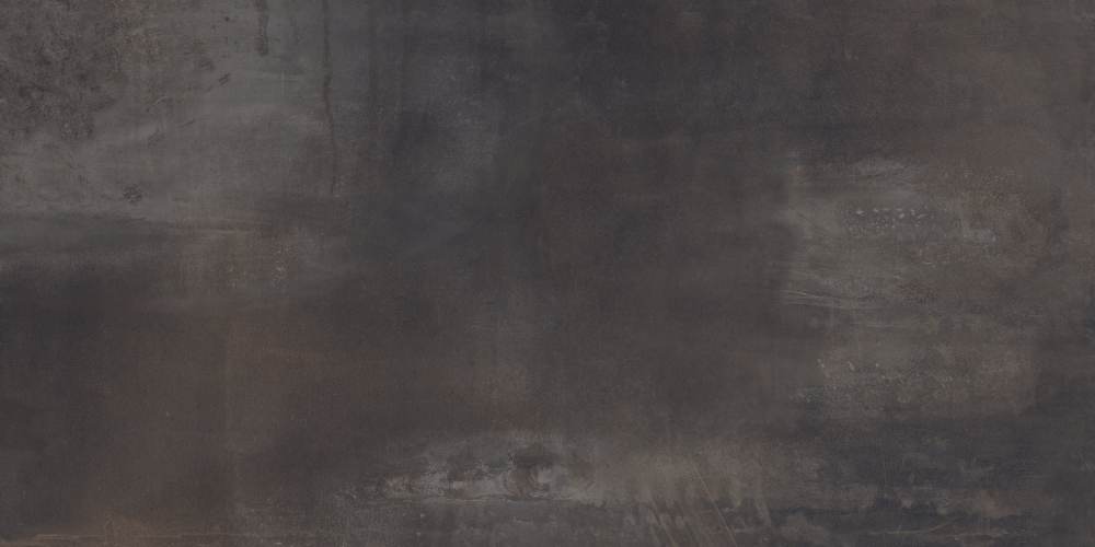 Bodenfliese in Metalloptik ABK Interno 9 Dark, 60x120 cm, 8,5 mm, natur matt, rutschhemmend R10