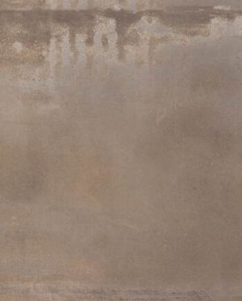 Bodenfliese in Metalloptik ABK Interno 9 Mud, 60x120 cm, 8,5 mm, natur matt, rutschhemmend R10