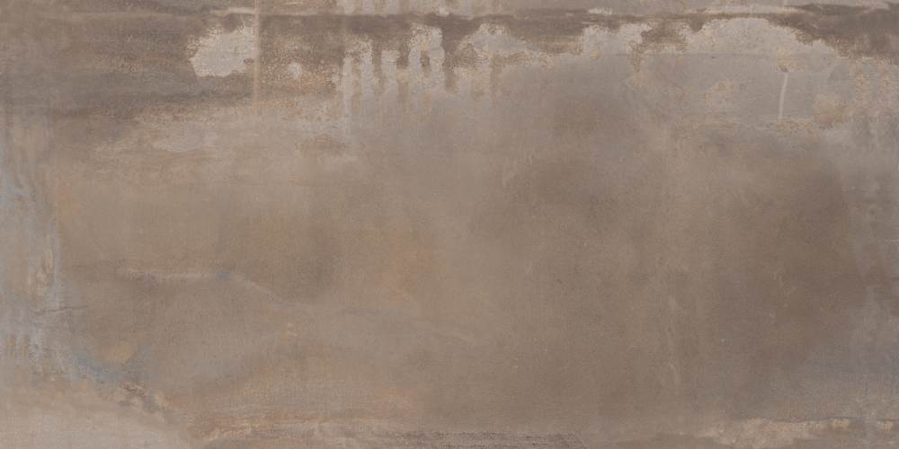 Bodenfliese in Metalloptik ABK Interno 9 Mud, 60x120 cm, 8,5 mm, natur matt, rutschhemmend R10